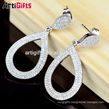 Earring components custom design fashion ladies earrings